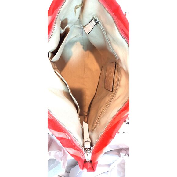 Coach F23283 Zebra Print Canvas Tote Bag - Picture 11 of 16